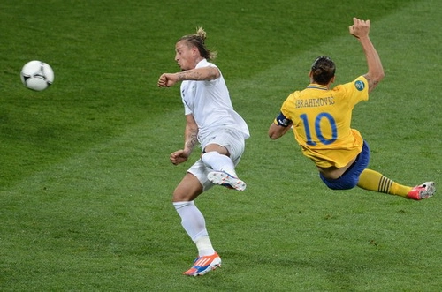 Siêu phẩm của Ibrahimovic đẹp nhất EURO 2012