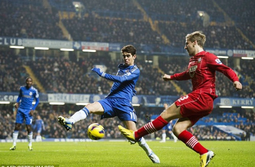 Dẫn trước 2-0, Chelsea vẫn không thể hạ gục đàn em Southampton