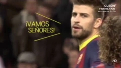 Pique mắng nhiếc đồng đội ngay trên sân