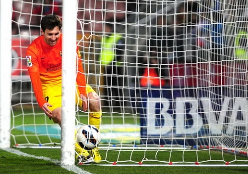 Bàn thắng của Messi thuộc tốp 10 siêu phẩm của vòng 24 La Liga