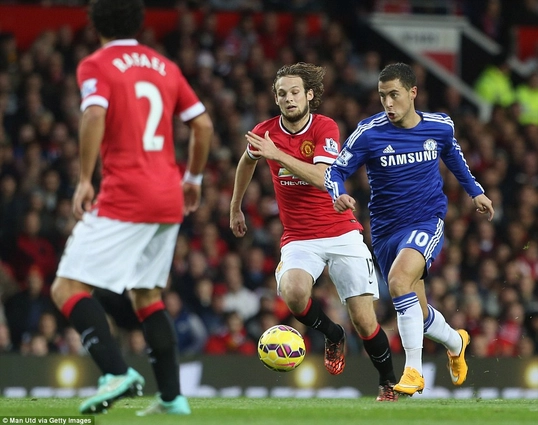 Eden Hazard đã xuất sắc ra sao trong trận hoà Man Utd