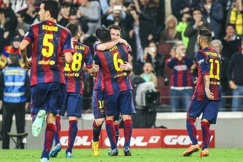 Màn biểu diễn kỹ thuật siêu đẳng của dàn sao Barcelona