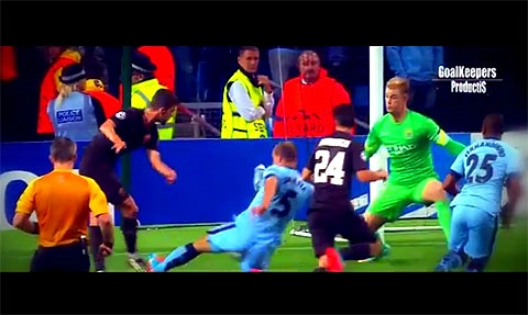 Những pha cản phá đỉnh cao của Joe Hart trong năm 2014