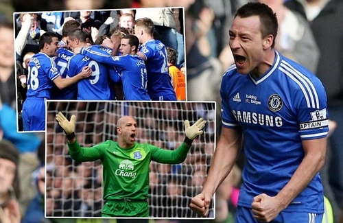 Bàn thắng của Chelsea: Terry, Lampard hay Howard đốt đền