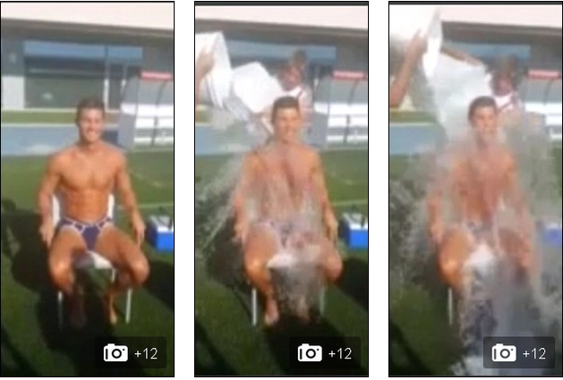 Ronaldo mặc mỗi quần sịp gửi lời thách thức Beyonce