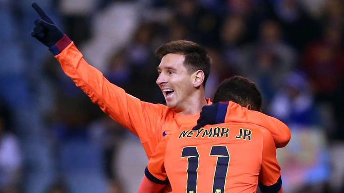 Năm bàn thắng đẹp nhất vòng 19 La Liga 2014-2015