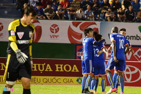 Video bàn thắng: B.Bình Dương 1-2 Than Quảng Ninh (Vòng 5 V-League 2015)