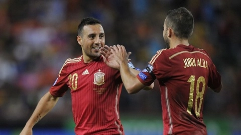 Năm bàn thắng đẹp nhất của tuyển Tây Ban Nha ở vòng loại Euro 2016
