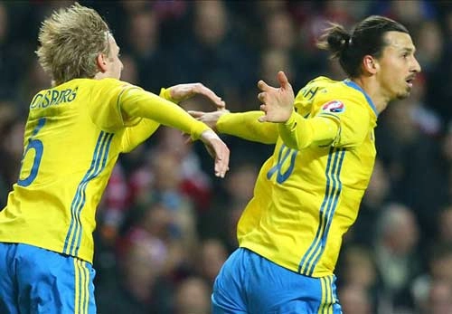 Video clip bàn thắng: Đan Mạch 2-2 Thụy Điển (Playoff Euro 2016)