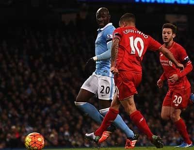 Video clip bàn thắng: Man City 1-4 Liverpool (Vòng 13 Premier League 2015/16)