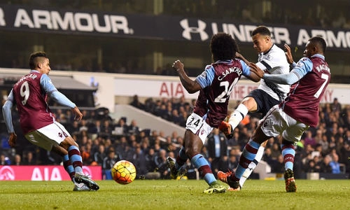 Video clip bàn thắng: Tottenham 3-1 Aston Villa (Vòng 11 Premier League 2015/2016)