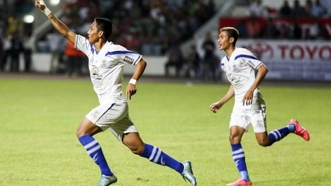 Video clip bàn thắng: Bình Dương 2-3 Boeung Ket Angkor (Mekong Cup)