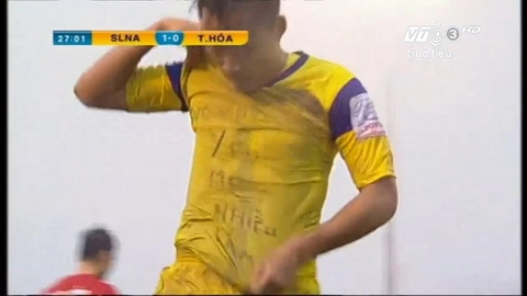 Video bàn thắng: SLNA 4-0 Thanh Hoá (Vòng 6 V-League 2015)
