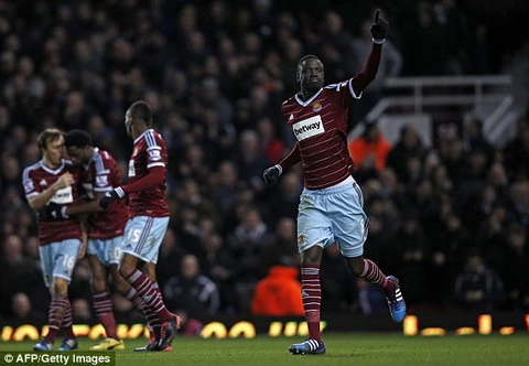 Video bàn thắng: West Ham 1-1 M.U (Vòng 24 Premier League 2014/2015)