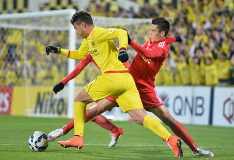 Video bàn thắng: Kashiwa Reysol 5-1 Bình Dương (AFC Champions League 2015)