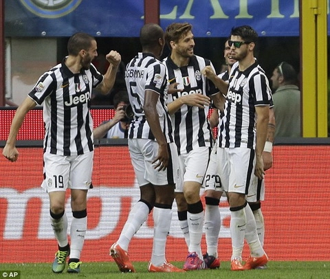 Video bàn thắng: Inter Milan 1-2 Juventus (Vòng 36 Serie A 2014-2015)