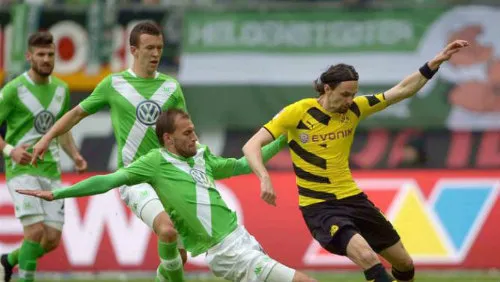 Video bàn thắng: Wolfsburg 2-1 Dortmund (Vòng 33 Bundesliga 2014-2015)