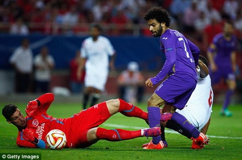 Video bàn thắng: Sevilla 3-0 Fiorentina (Bán kết lượt đi Europa League 2014/2015)