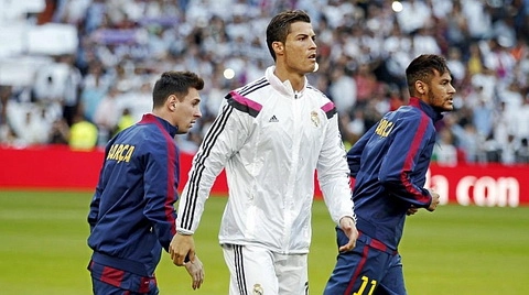 Ronaldo và Messi tranh giải Bàn thắng đẹp nhất châu Âu mùa giải 2014-2015