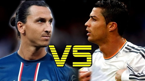 Ronaldo vs Ibrahimovic: Ai sút xa đỉnh hơn ai?