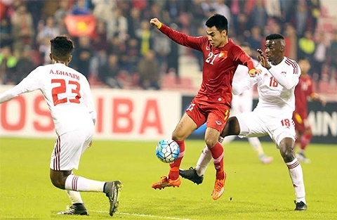 Video clip bàn thắng: U23 Việt Nam 2-3 U23 UAE (VCK U23 châu Á)