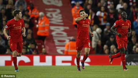 Tổng hợp: Liverpool 2-1 West Brom (Vòng 9 NHA 2016/17)