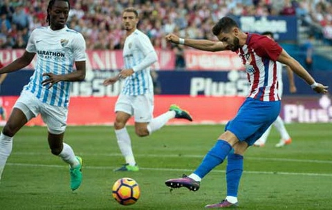 Tổng hợp: Atletico Madrid 4-2 Malaga (Vòng 10 La Liga 2016/17)