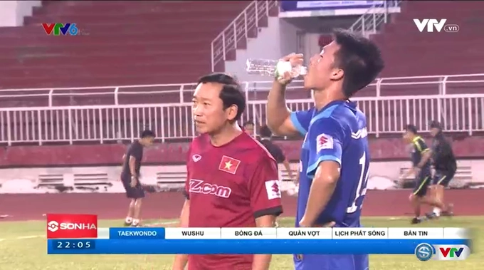 Buổi tập cuối cùng của ĐT Việt Nam trước trận giao hữu với Triều Tiên