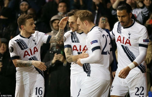 Video clip bàn thắng: Tottenham 3-0 Fiorentina (Lượt về vòng 1/16 Europa League 2015/2016)