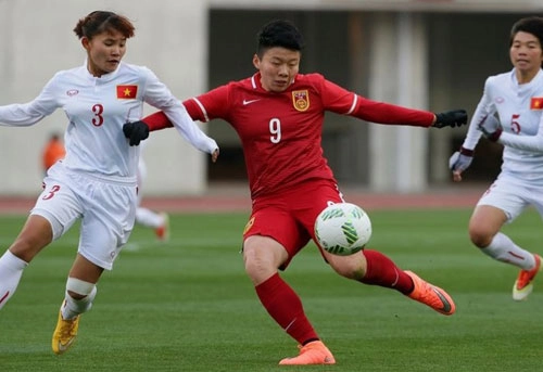 Video clip bàn thắng: Nữ Việt Nam 0-2 Nữ Trung Quốc (Vòng loại Olympic 2016)