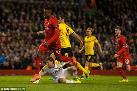 Video clip bàn thắng: Liverpool 4-3 (5-4) Dortmund (Lượt về tứ kết Europa League 2015/2016)