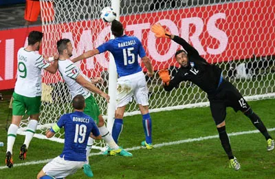 Video clip bàn thắng: Italia 0-1 CH Ireland (Bảng E VCK Euro 2016)