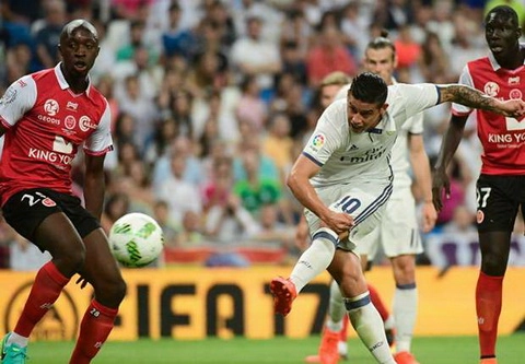 Video clip bàn thắng: Real Madrid 5-3 Reims (Giao hữu)