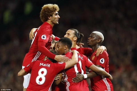 Xem lại trận đấu M.U 2-0 Southampton (Vòng 2 NHA 2016/17)