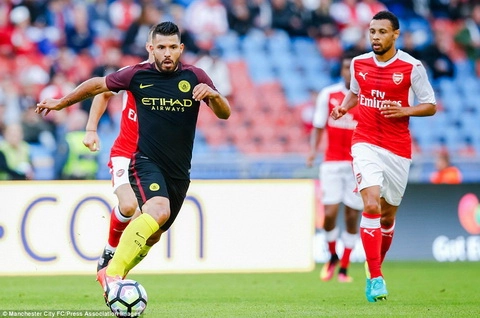 Xem lại trận đấu Arsenal 3-2 Man City (Giao hữu hè 2016)