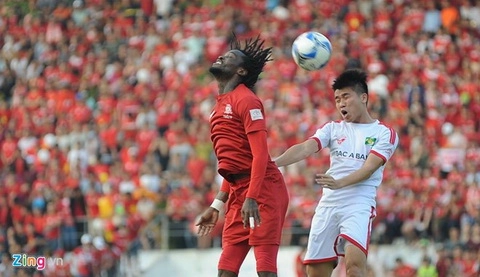 Tổng hợp: Hải Phòng 3-0 SLNA (Vòng 26 V-League 2016)