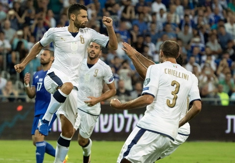 Tổng hợp: Israel 1-3 Italia (Vòng loại World Cup 2018)