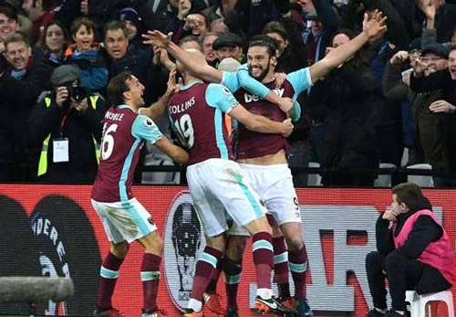 Tổng hợp: West Ham 3-0 Crystal Palace (Vòng 21 NHA 2016/17)