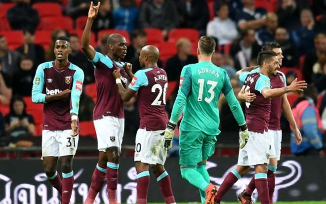 Tổng hợp: Tottenham 2-3 West Ham (Vòng 4 cúp Liên đoàn Anh 2017/18)