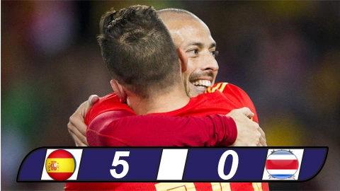 Tổng hợp: TBN 5-0 Costa Rica (Giao hữu quốc tế)