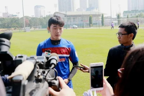 Tiền vệ Xuân Trường bắn tiếng Anh cực chất về trận U23 Việt Nam vs U23 Qatar