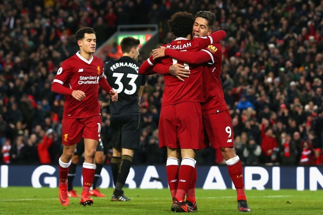 Tổng hợp: Liverpool 5-0 Swansea (Vòng 20 Premier League 2017/18)