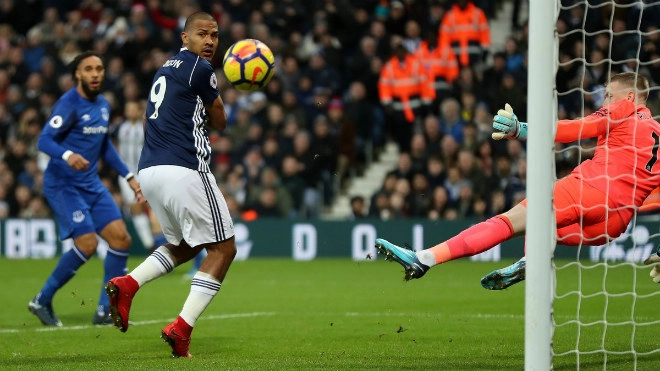 Tổng hợp: West Brom 0-0 Everton (Vòng 20 Premier League 2017/18)