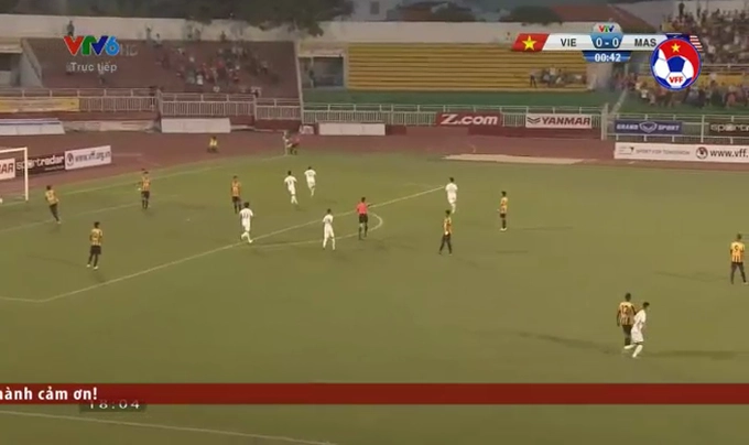 Đối thủ mắc sai lầm, Hồ Tuấn Tài ghi bàn nhanh nhất trong lịch sử các ĐT Việt Nam