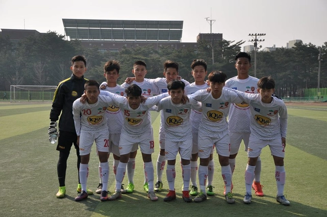 U17 HAGL đại thắng trận thứ 4 liên tiếp trên đất Hàn Quốc
