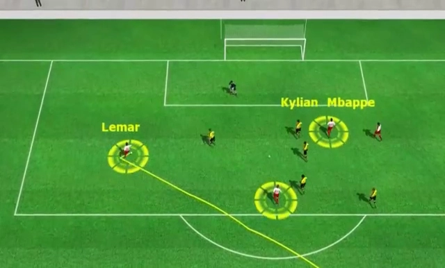 Highlights 3D trận đấu Dortmund 2-3 Monaco