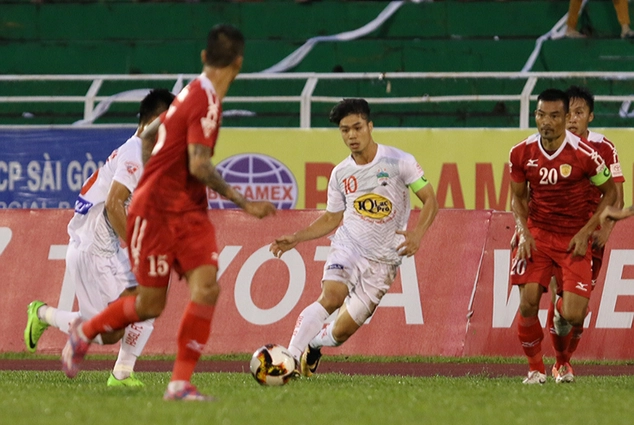 Tổng hợp: TPHCM 1-0 HAGL (Vòng 19 V-League 2017)
