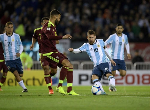 Tổng hợp: Argentina 1-1 Venezuela (VL World Cup 2018)