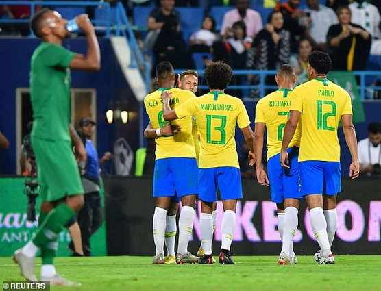 Video tổng hợp: Saudi Arabia 0-2 Brazil (Giao hữu quốc tế)