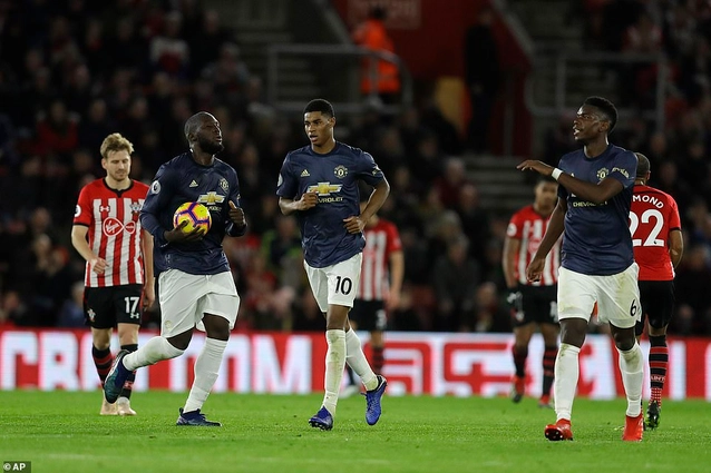 Video tổng hợp: Southampton 2-2 MU (Vòng 14 Premier League 2018/19)